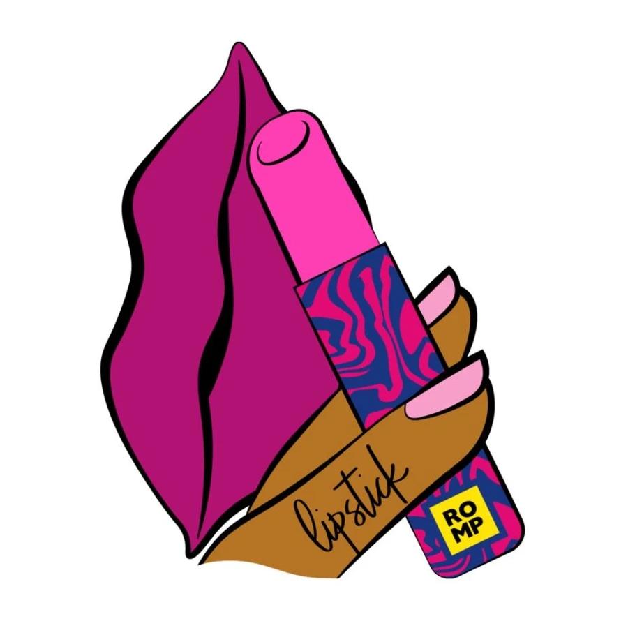 ROMP  KLITORALSTIMULIERENDER LIPPENSTIFT MIT 7 STUFEN